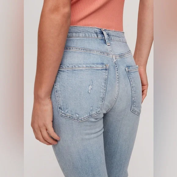 Agolde Sophie Crop Jeans - Size 26 - Picture 5 of 13